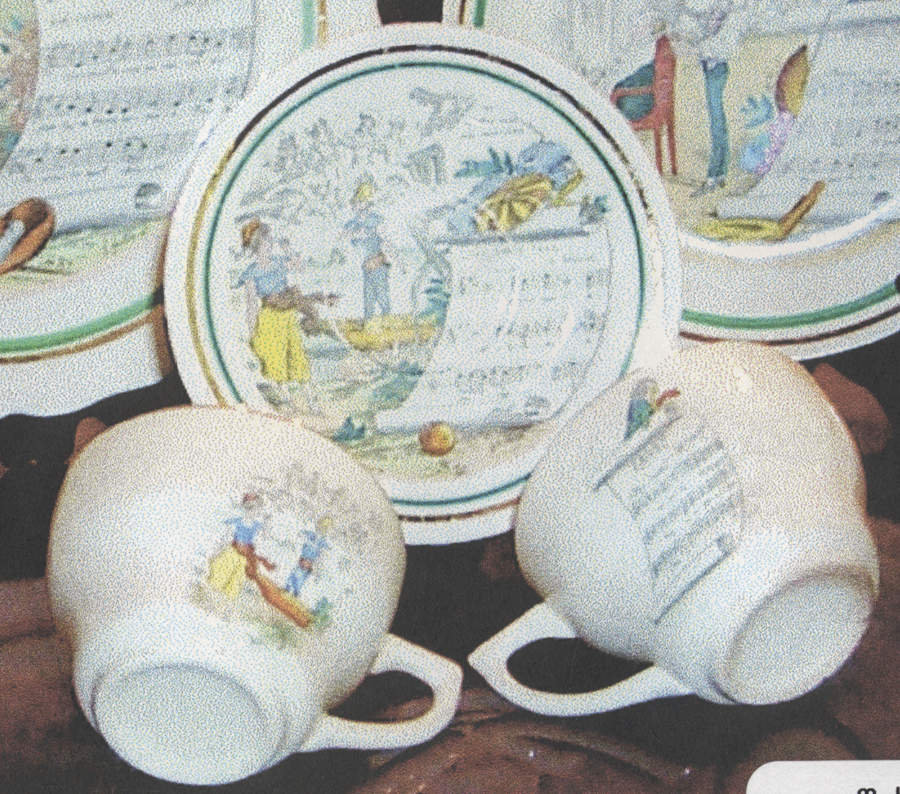 CAN294 Flat Cup & Saucer Set by Canonsburg-1