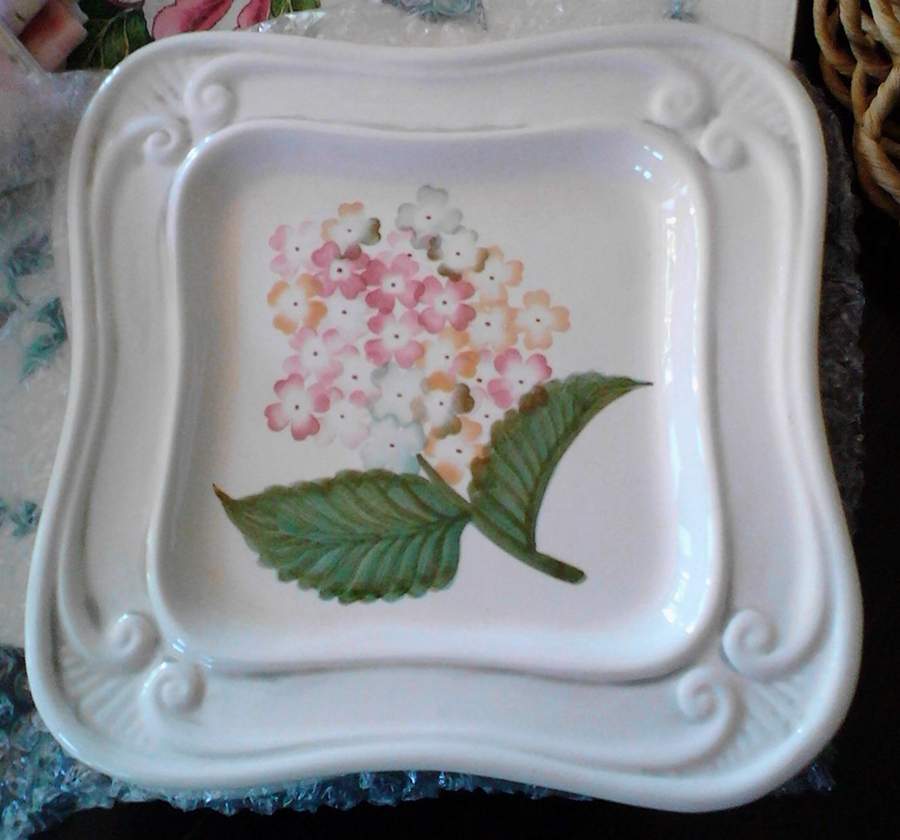 CLR73 Square Salad Plate by The Cellar (China)-1