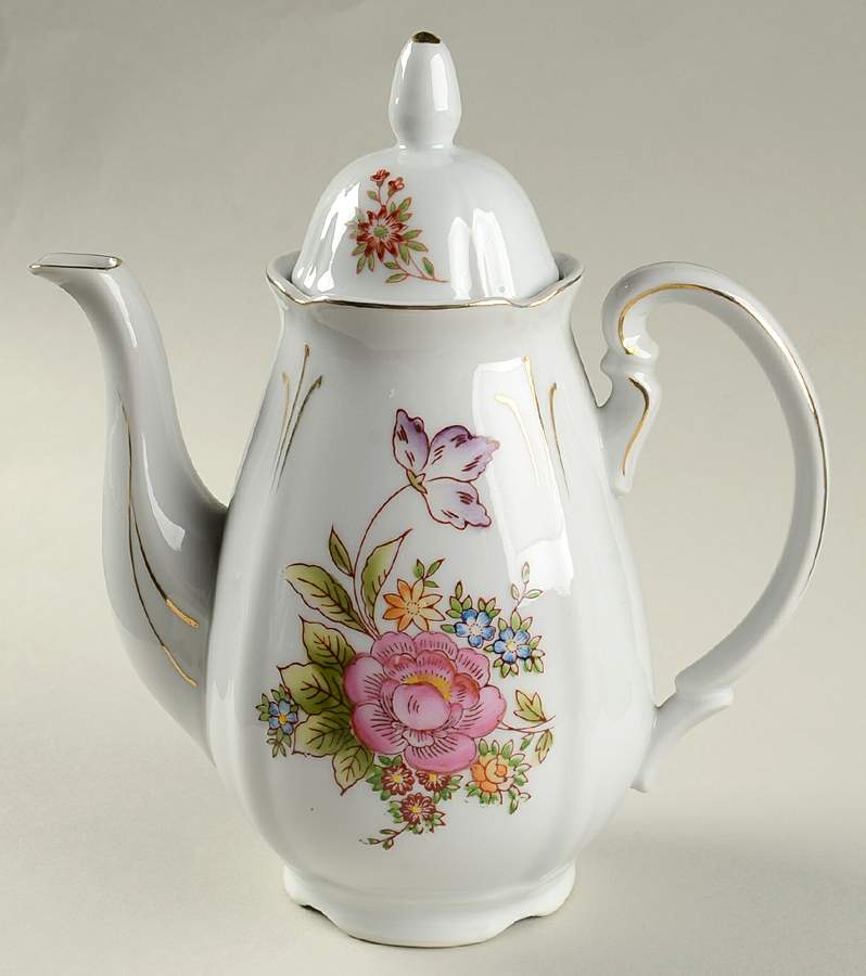 CCJ4 Coffee Pot & Lid by Chugai (Japan)-1