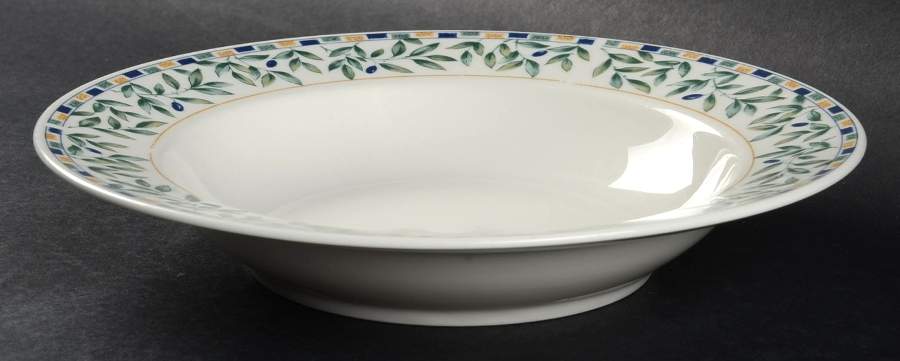 Olive Garden Rim Soup Bowl by China Pearl-1