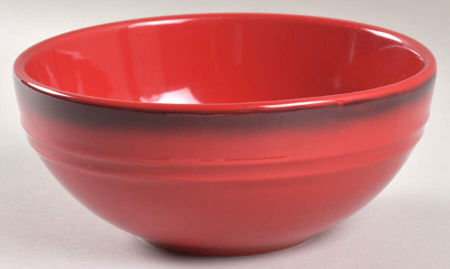 Stoneware Red Soup/Cereal Bowl by Chefs-1