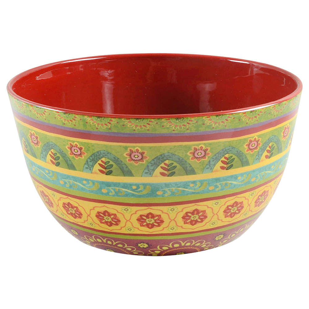 Tunisian Sunset 11" Round Serving Bowl by Certified International-1