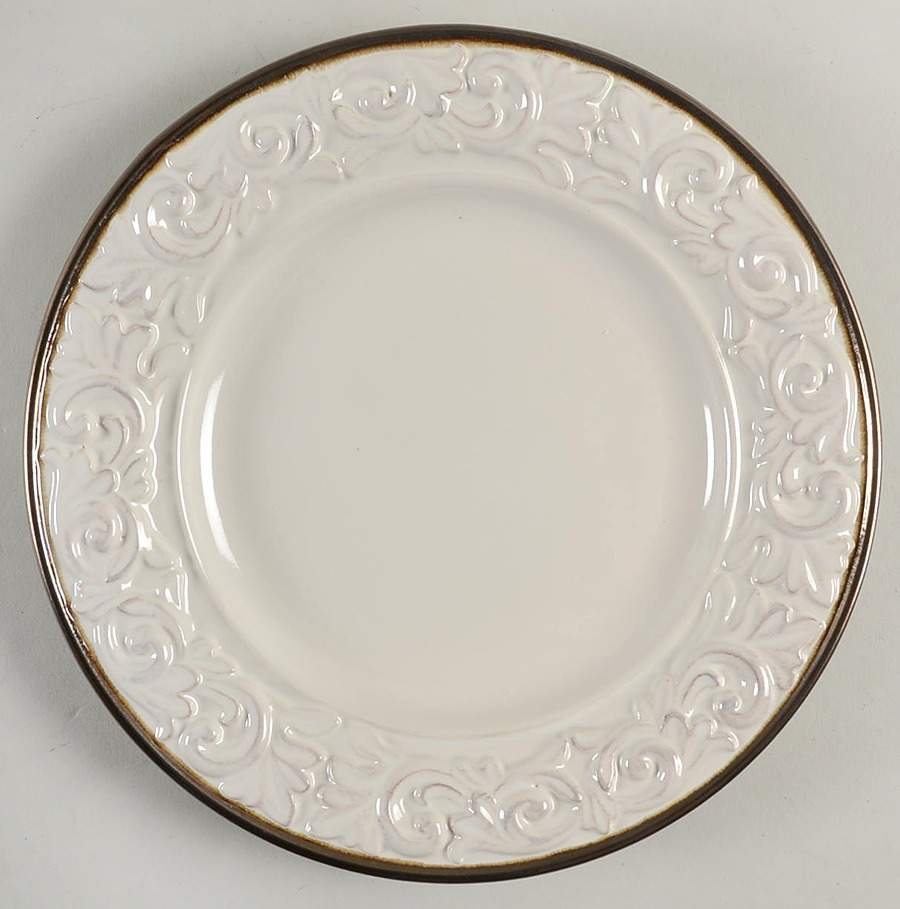 Solstice Cream Salad Plate by Certified International-1