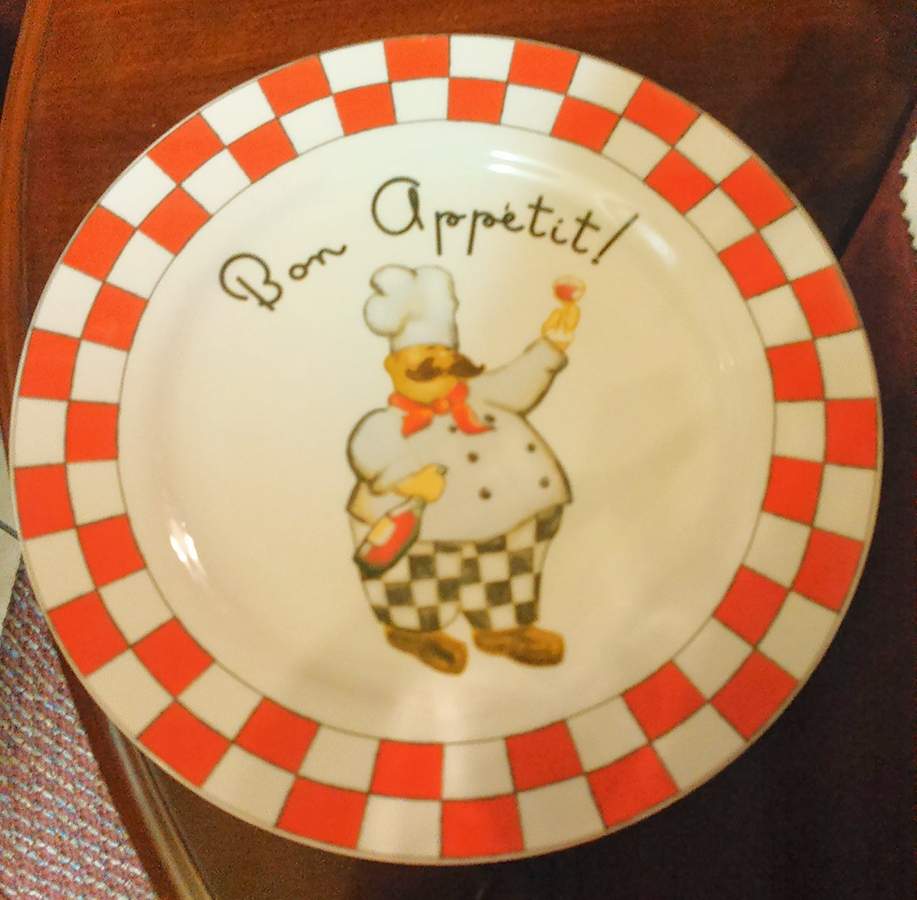 Bon Appetite Dinner Plate by Canterbury Potteries-1