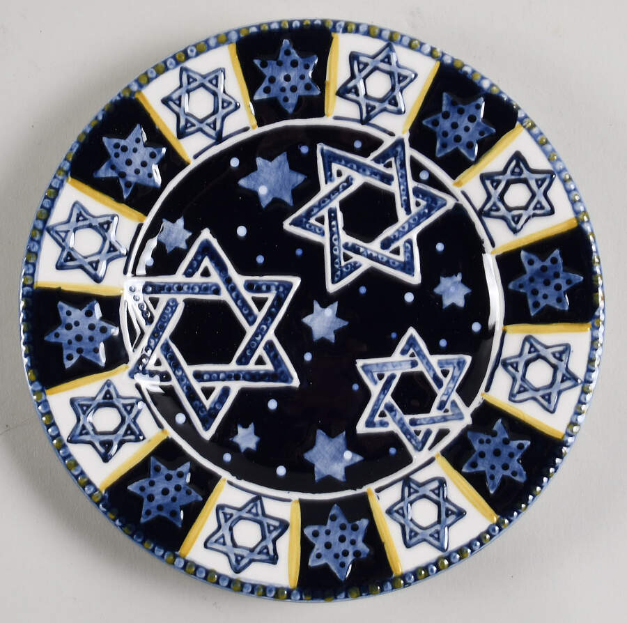 Festival of Lights Salad Plate by Centrum-1