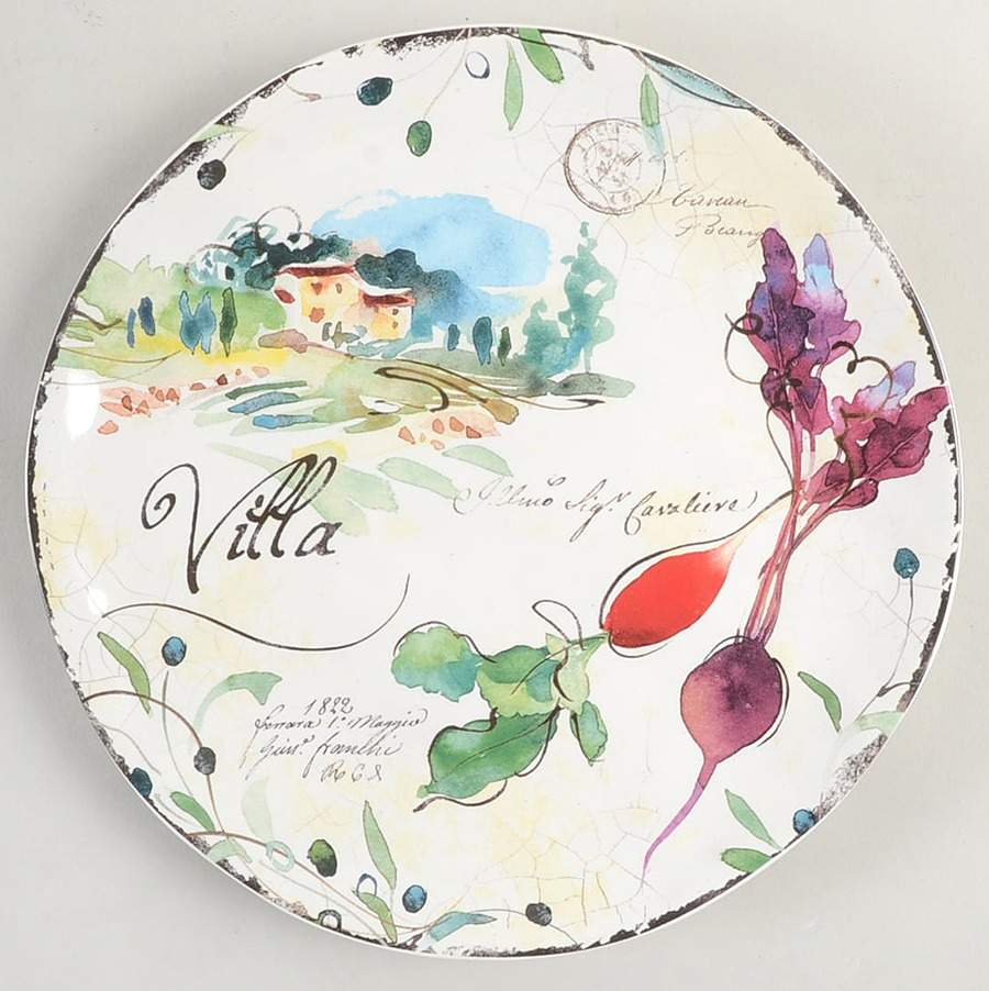 Villa Salad/Dessert Plate by Certified International-1
