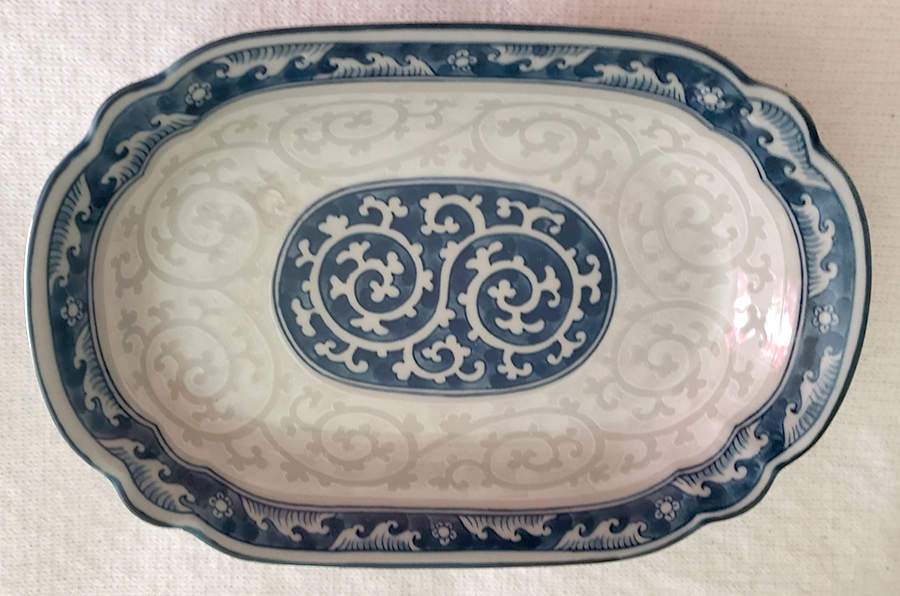 CI41 8" Oval Vegetable Bowl by China Pete's-1
