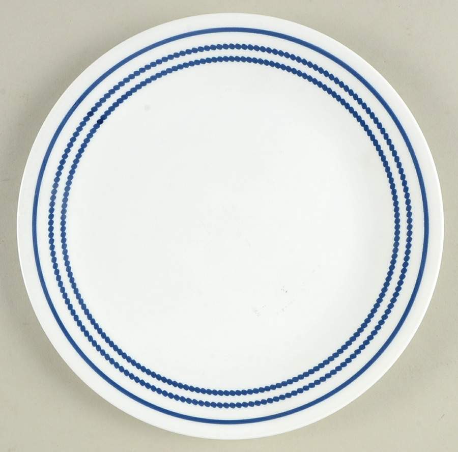 Jett Blue Luncheon Plate by Corning Corelle-1