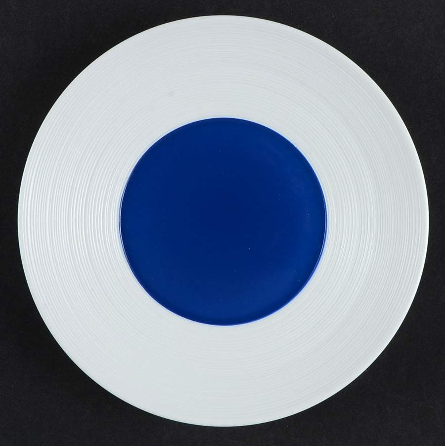 Hemisphere Marine Blue Bread & Butter Plate by Jean Louis Coquet-1