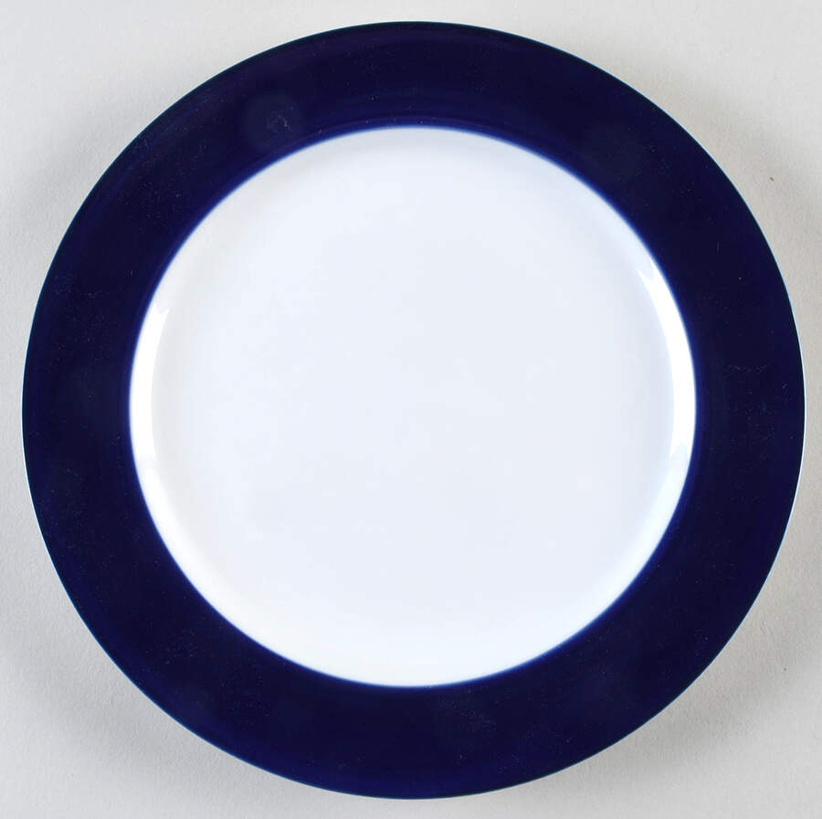 Maison Cobalt Blue Salad Plate by Crate & Barrel-1