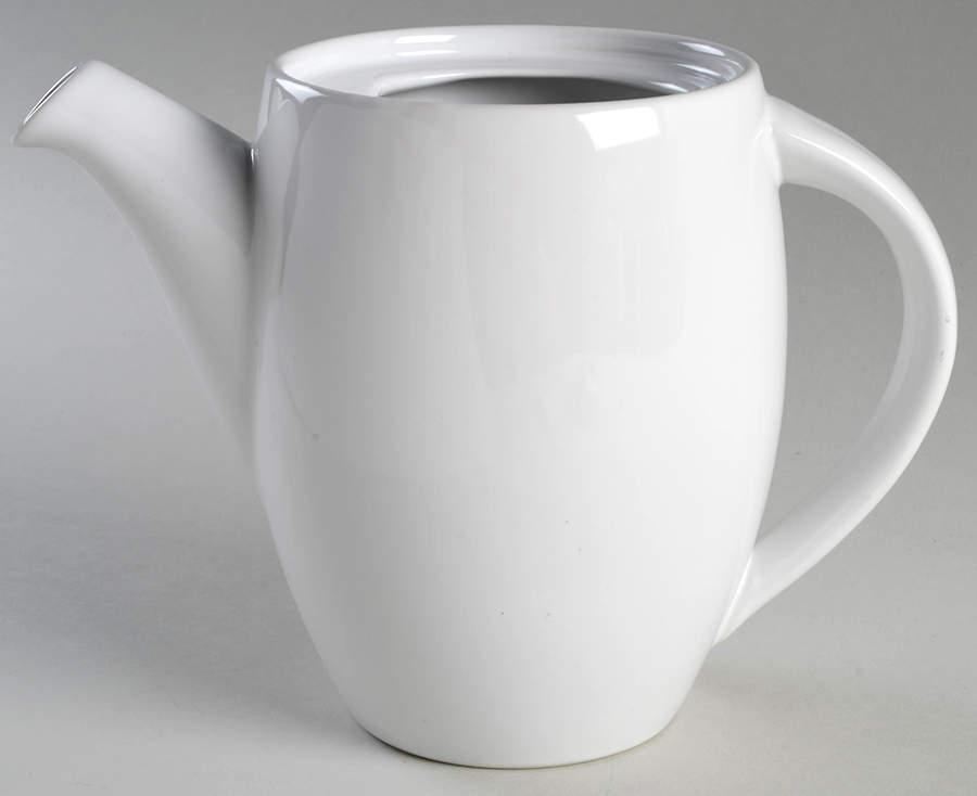 Just White Teapot No Lid by Corning Corelle-1