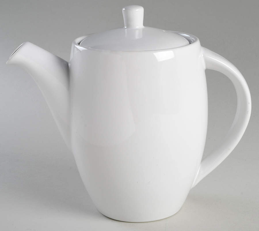 Just White Teapot & Lid by Corning Corelle-1