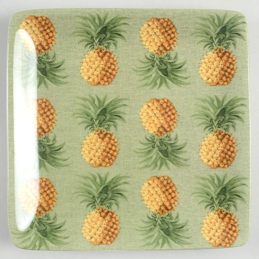Floridian Square Canape Plate by Certified International-1