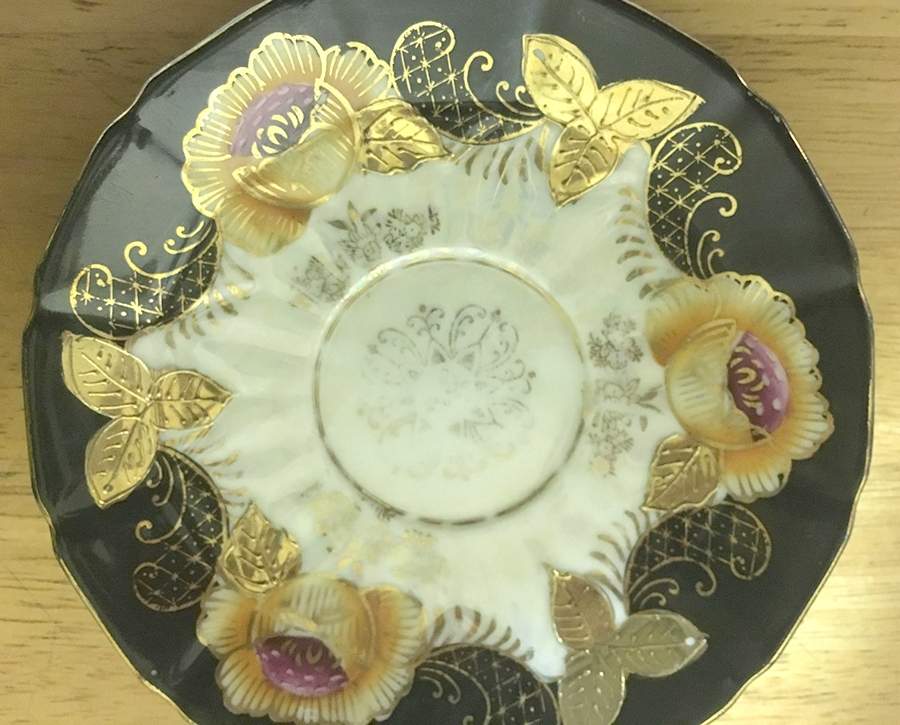 1156-130E Saucer by Castle China (Japan)-1