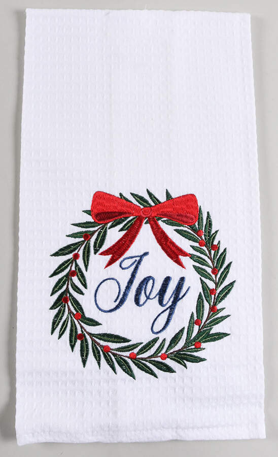 Table Linens & Accessories Waffle Weave Cloth Dish Towel by C&F Enterprises-1