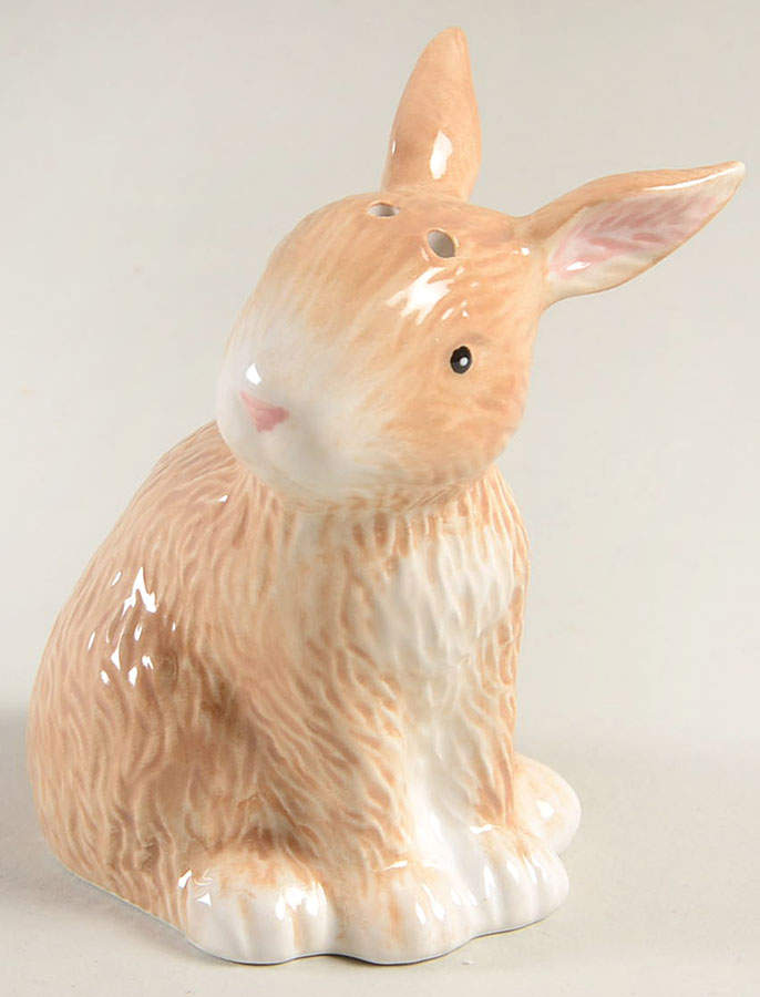 Bunny Patch Figural Salt Shaker by Certified International-1