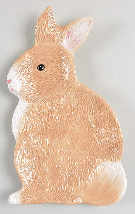 Bunny Patch Figural Open Candy Dish by Certified International-1