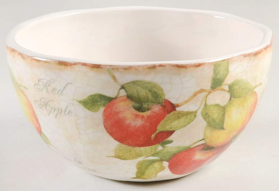 Tuscan Fruit Individual Ice Cream Dish by Certified International-1