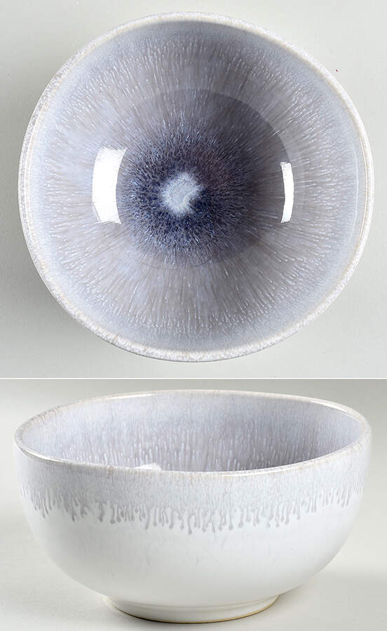 Caspian Grey Soup/Cereal Bowl by Crate & Barrel-1