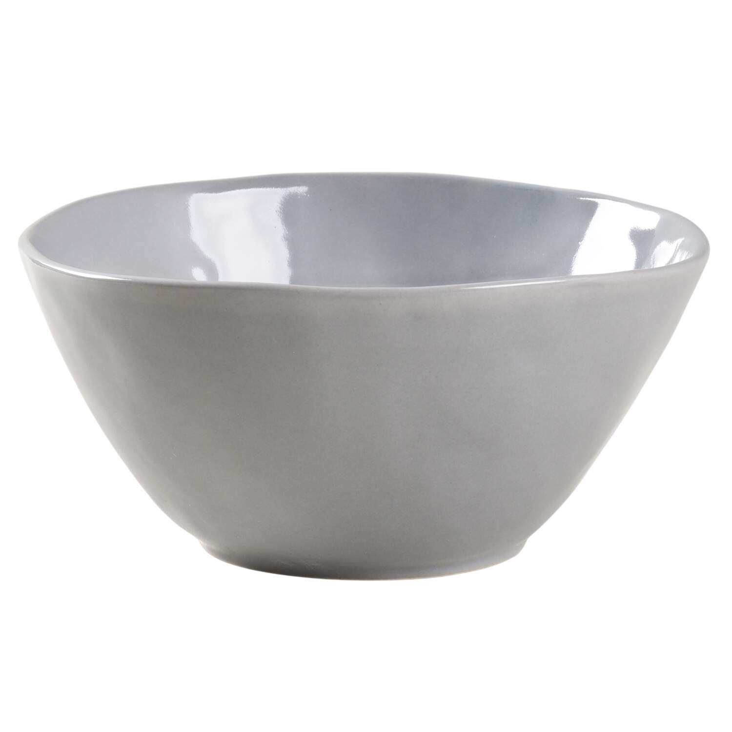 Mercer Grey Soup/Cereal Bowl by Crate & Barrel-1