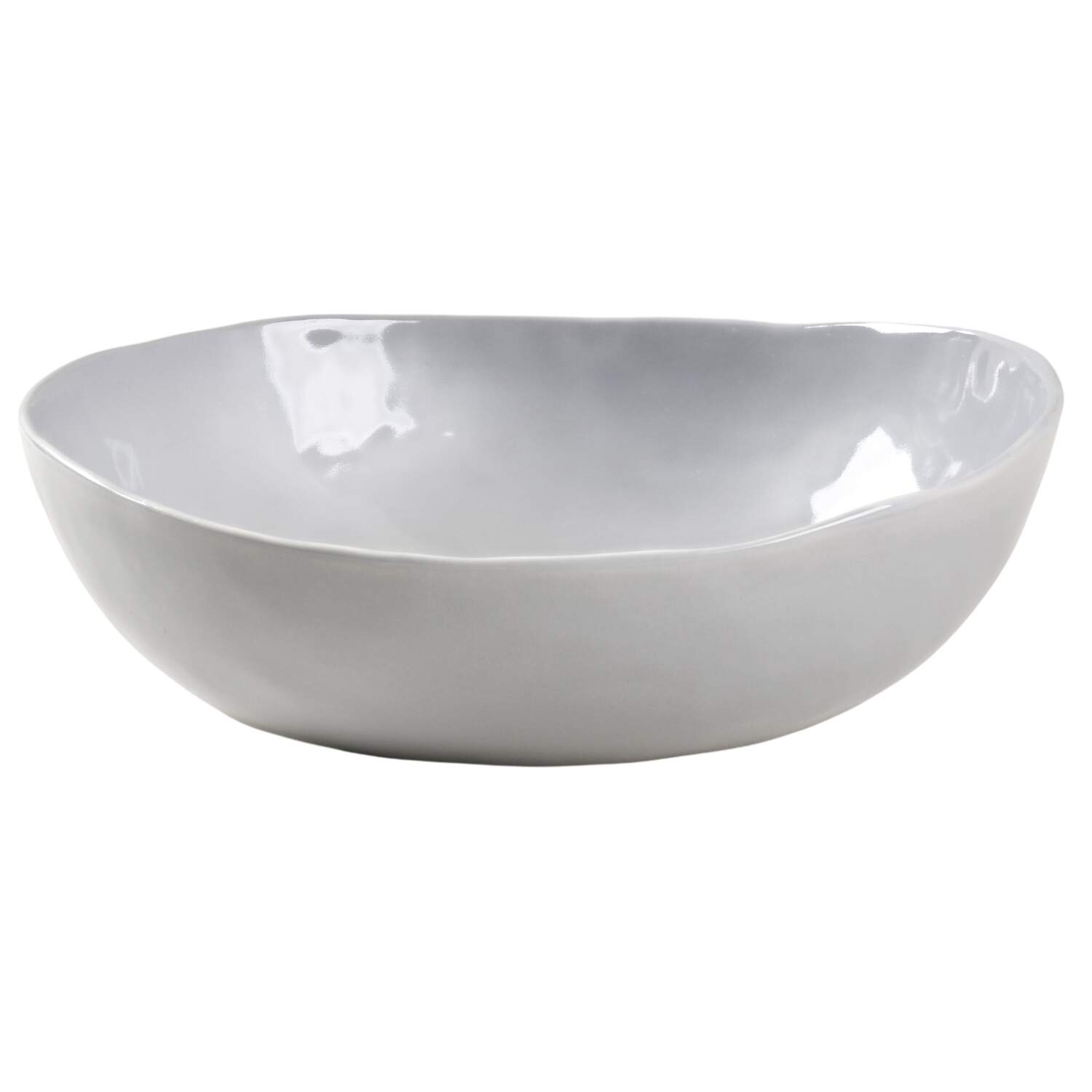 Mercer Grey 8" All Purpose Bowl by Crate & Barrel-1