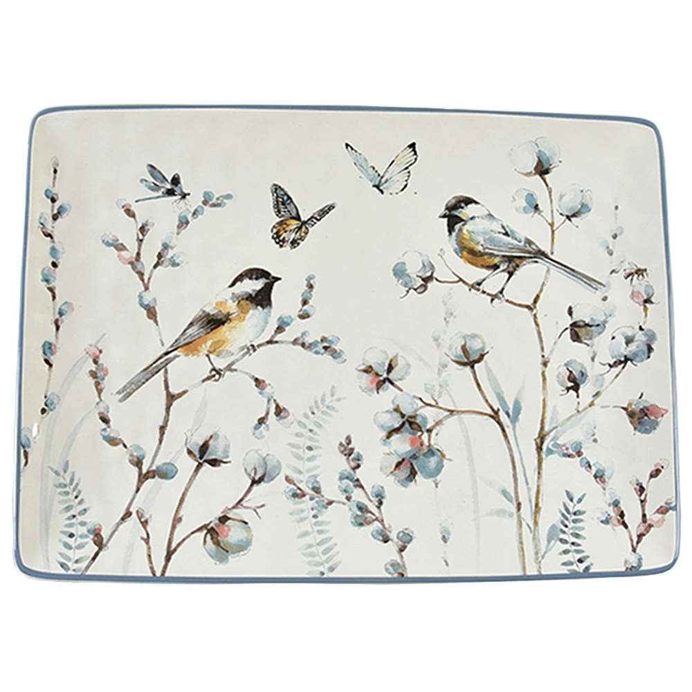Country Weekend 14" Rectangular Serving Platter by Certified International-1