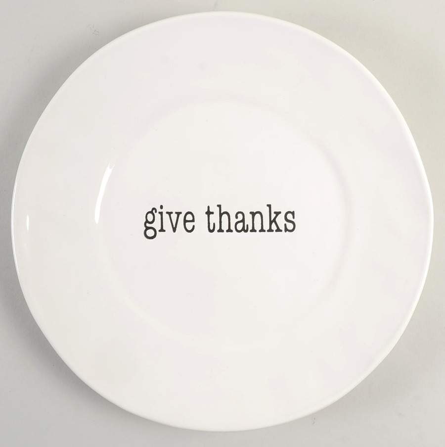 Just Words Dinner Plate by Certified International-1