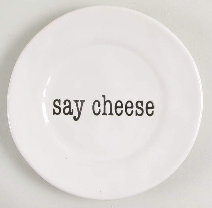 Just Words Canape Plate by Certified International-1