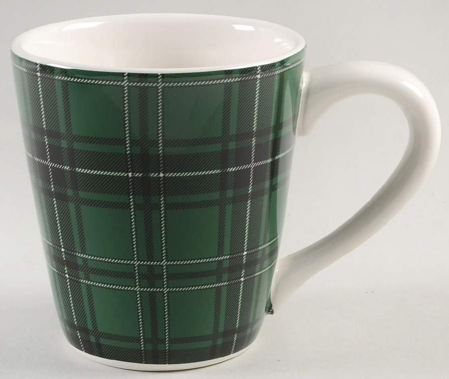 Christmas Plaid Mug by Certified International-1