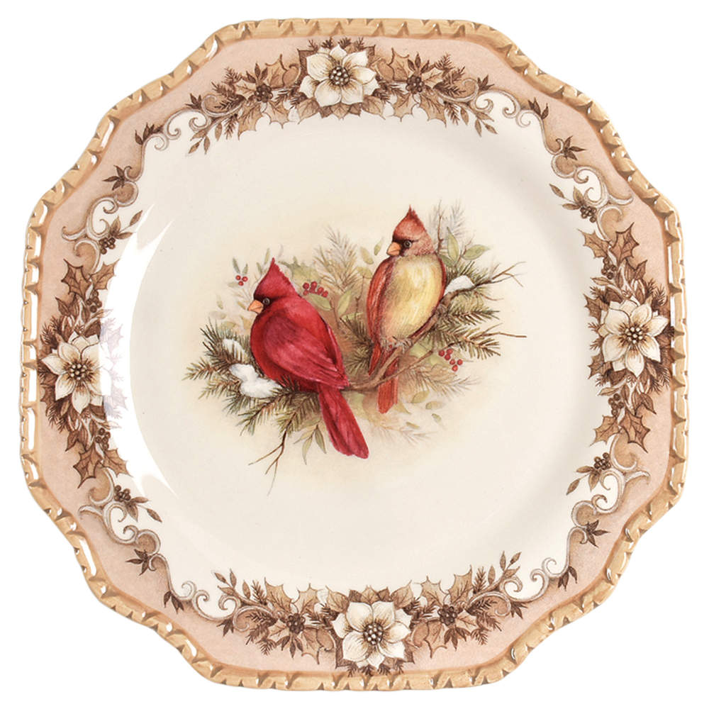 Woodland Square Dinner Plate by Cracker Barrel-1