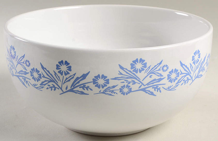 Cornflower 60th Anniversary 8" Mixing Bowl by Corning Corelle-1