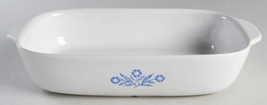 Cornflower 60th Anniversary 13"  Rectangular Baker by Corning Corelle-1