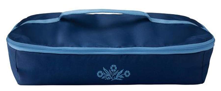 Cornflower 60th Anniversary Thermal Tote for Retangle Baker by Corning Corelle-1