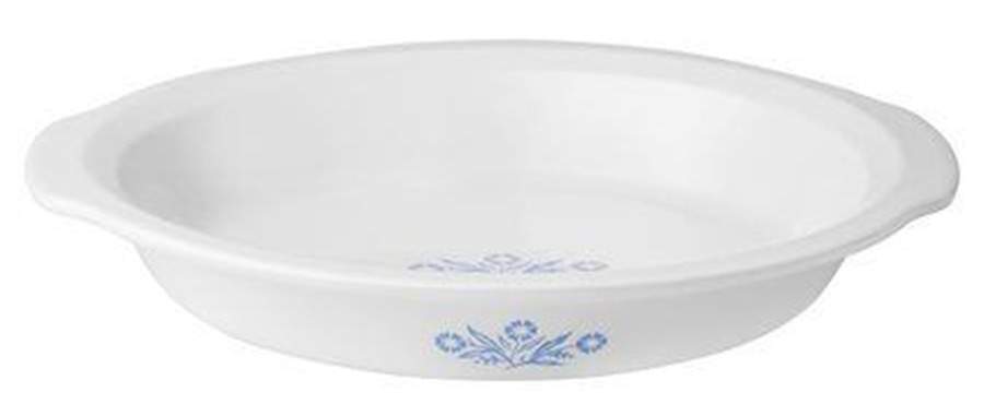 Cornflower 60th Anniversary 11" Pie Baking Plate by Corning Corelle-1