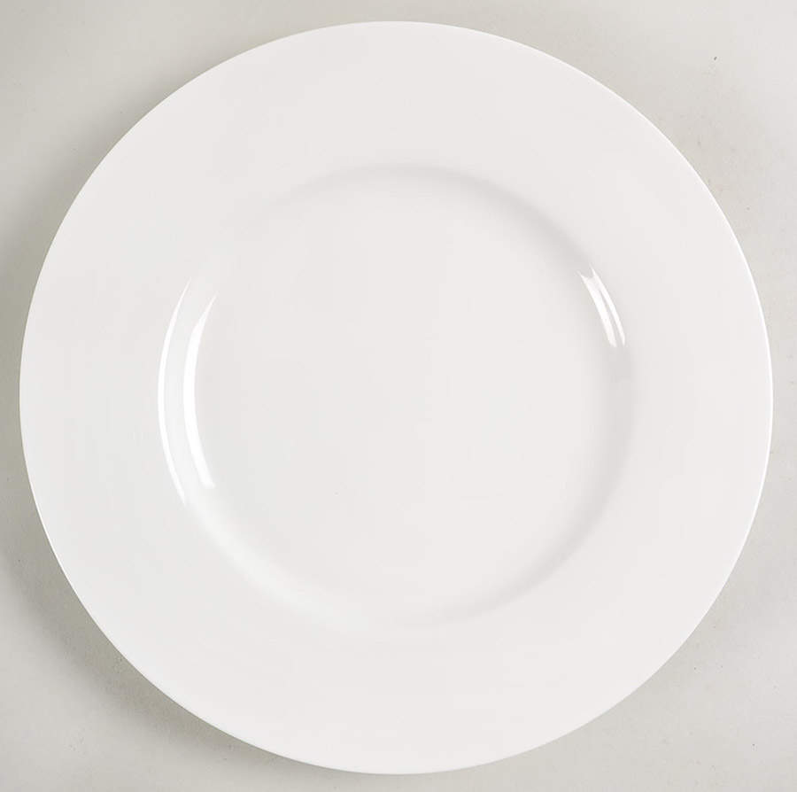 Black and White Collection Salad Plate by Crate & Barrel-1