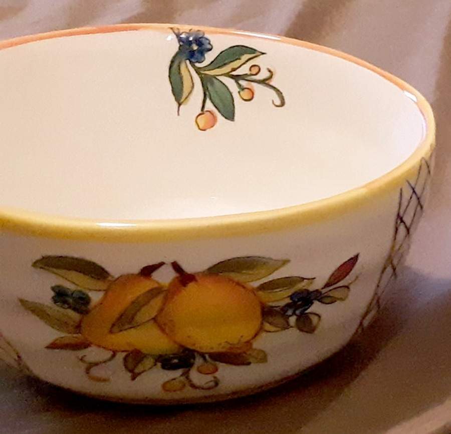Fruit Russet 7" Round Vegetable Bowl by Maxcera Corp-1