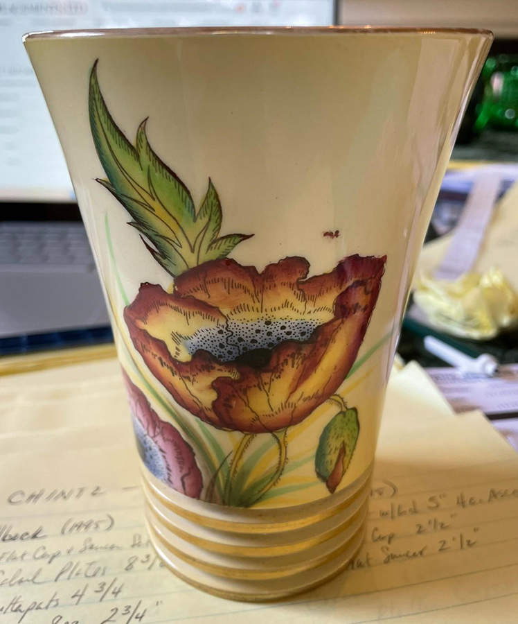 4221 5" Vase by Carlton Ware (England)-1
