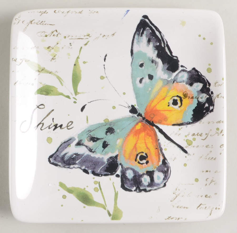 Spring Meadow Canape Plate by Certified International-1