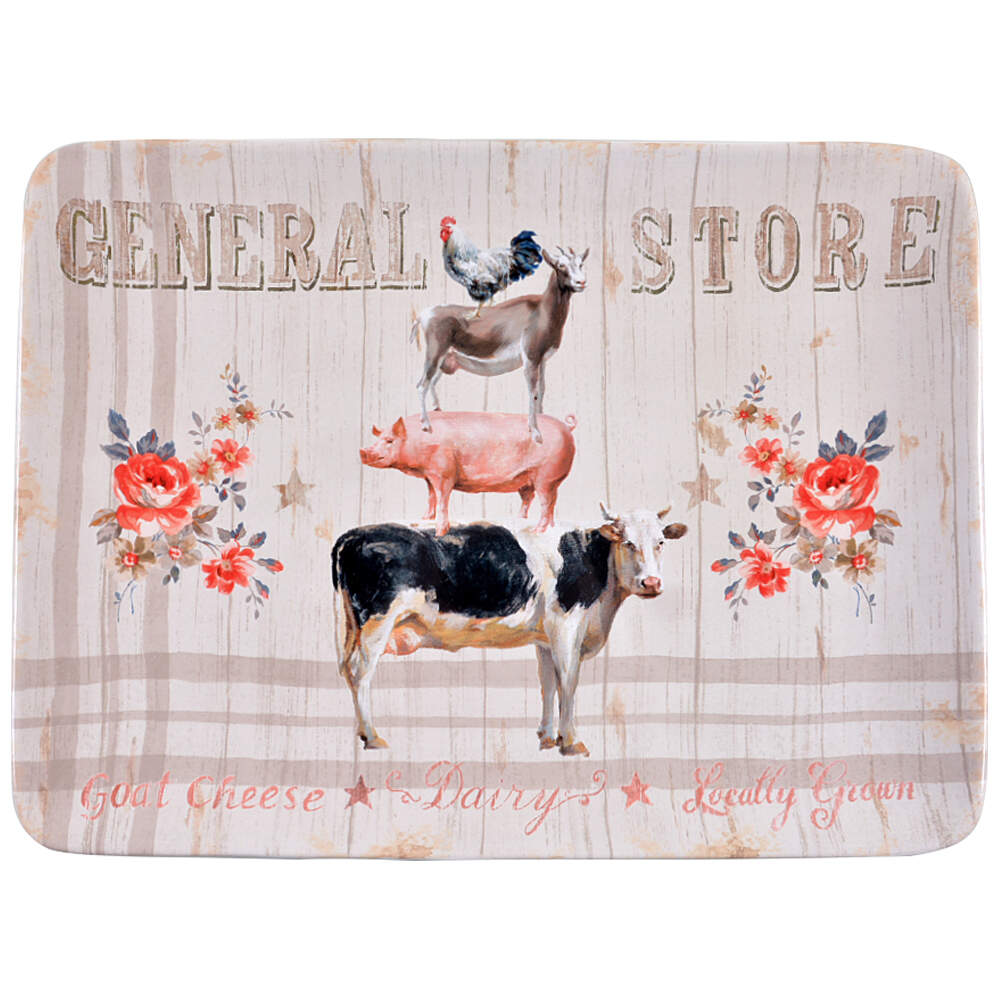 Farmhouse 16" Rectangular Serving Platter by Certified International-1