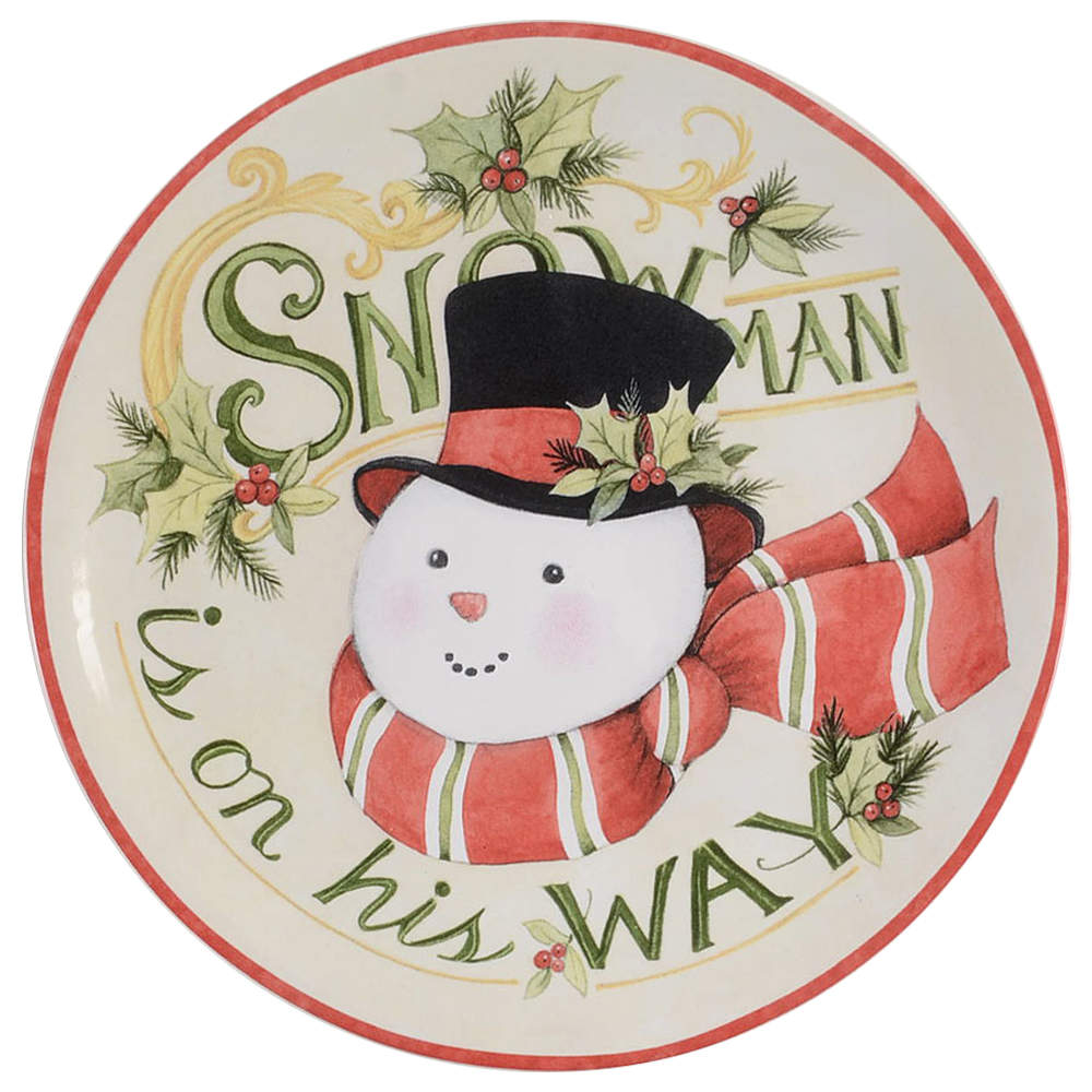 Believe Dessert Luncheon Plate by Certified International-1