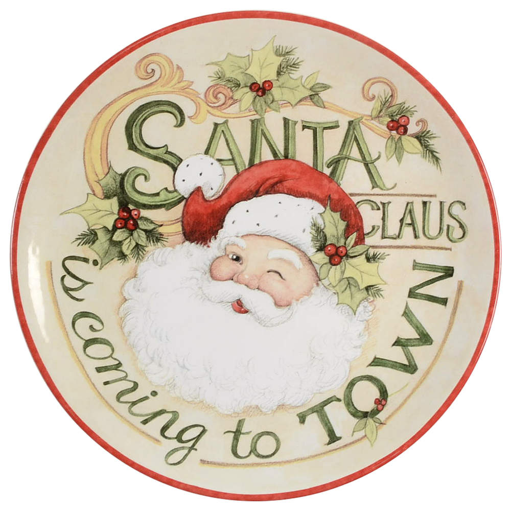 Believe Dessert Luncheon Plate by Certified International-1