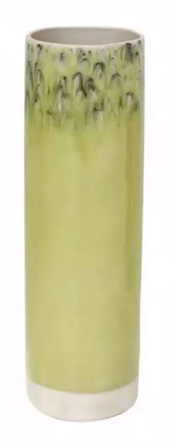Madeira Lemon 11" Cylinder Vase by Costa Nova China-1