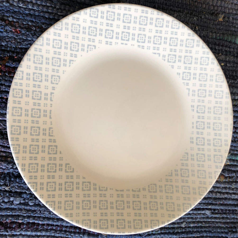 Farmstead Blue Dinner Plate by Corning Corelle-1