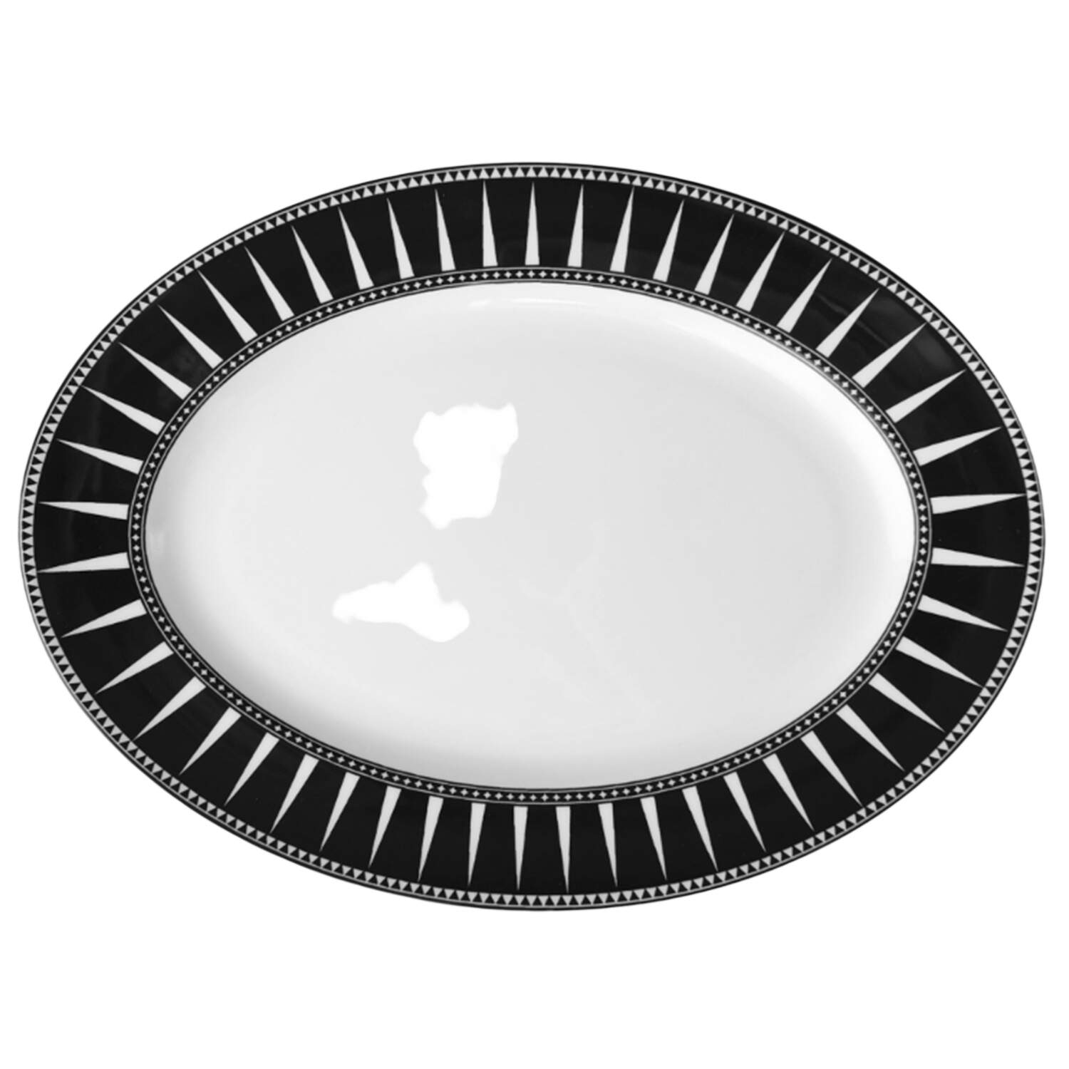 Marrakech 16" Oval Serving Platter by Caskata-1