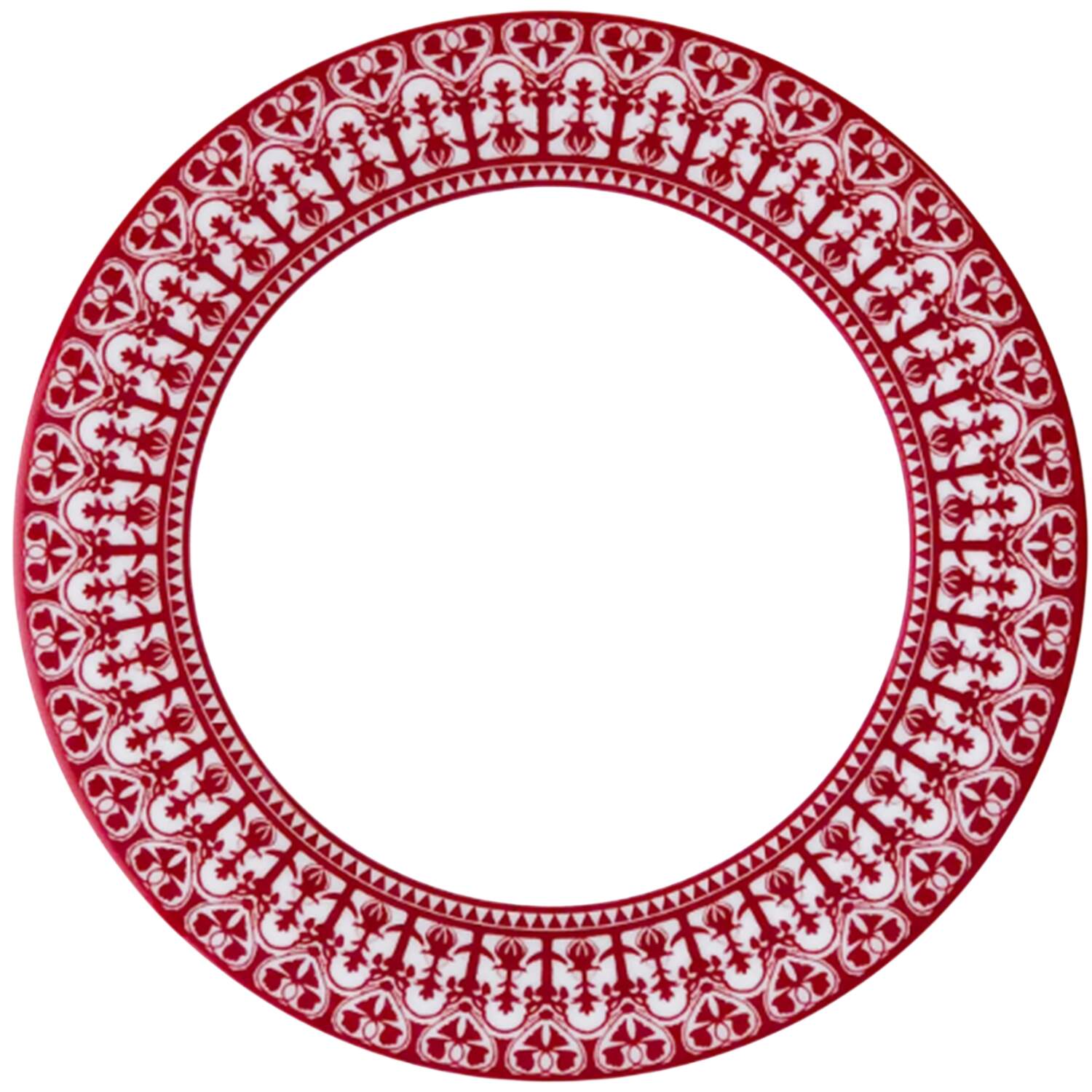 Casablanca Crimson Salad Plate by Caskata-1