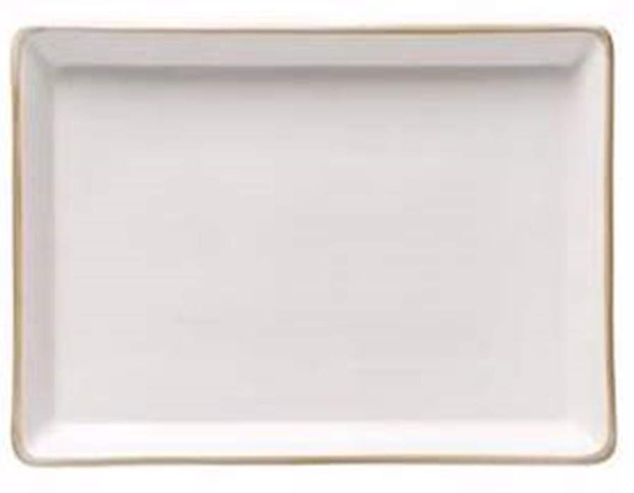 Sardegna White 17" Rectangular Serving Platter by Casafina-1