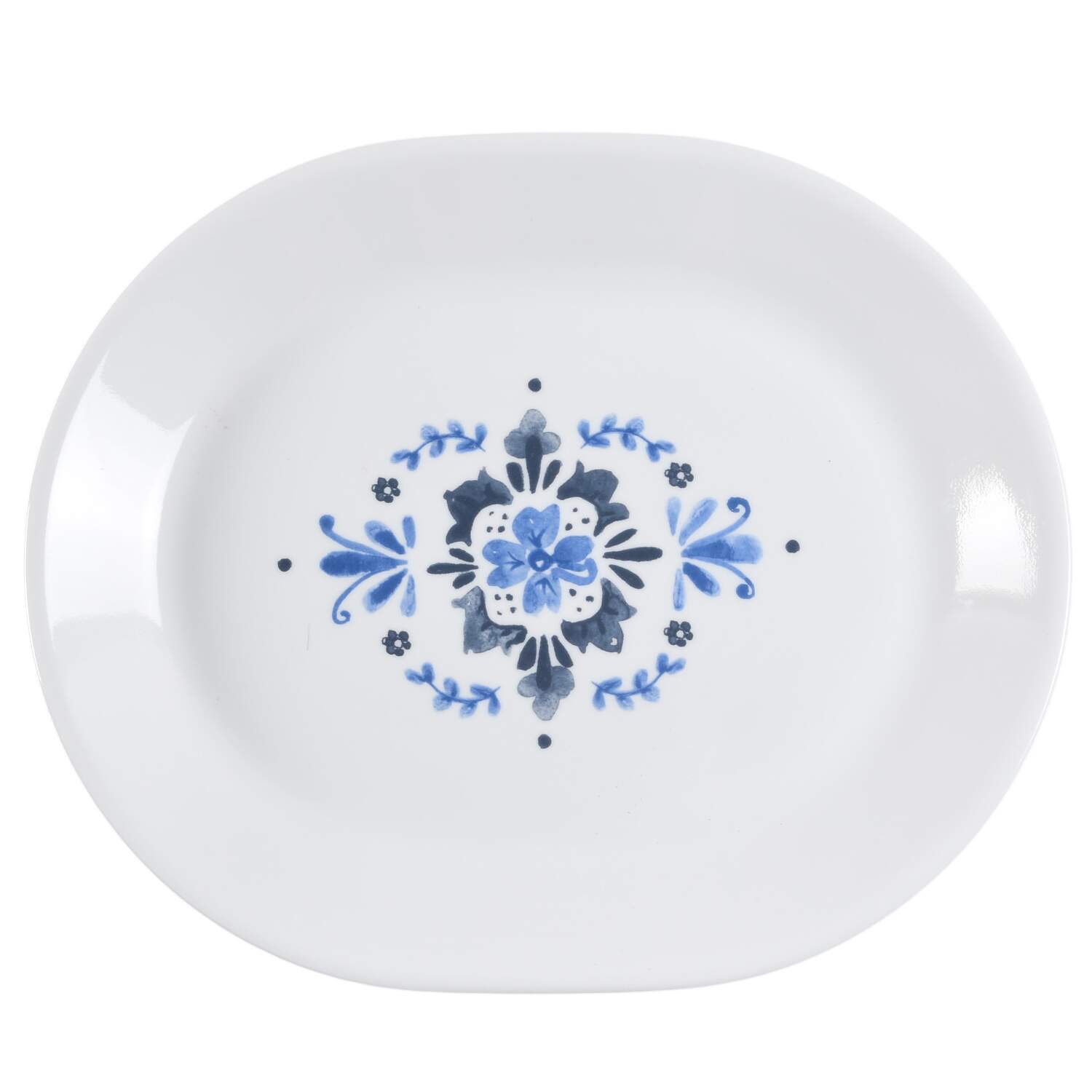 Portofino 12" Oval Serving Platter by Corning Corelle-1