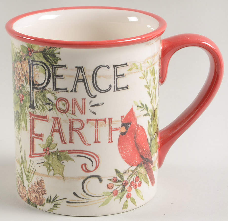 Evergreen Christmas Mug by Certified International-1