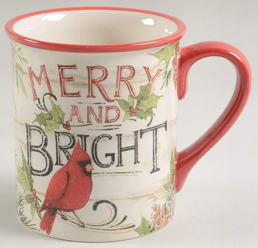 Evergreen Christmas Mug by Certified International-1