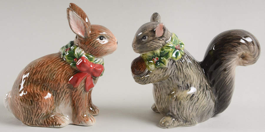 Winter Forest Figural Salt & Pepper Set by Certified International-1